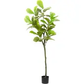 vidaXL Kunstfuxus boom 48 blaadjes 165 cm groen