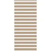 vidaXL Zebra Blind 105x200 cm stofbreedte 100,9 cm polyester zandbruin