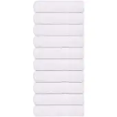 vidaXL Badhanddoeken FROGN 10 st 100x150 cm 360 g/m² wit