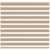 vidaXL Zebra Blind 165x100 cm stofbreedte 160,9 cm polyester zandbruin