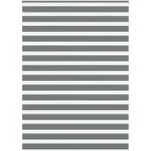 vidaXL Dubbele rolgordijn, donkergrijs, 160x200 cm, stofbreedte 155,9 cm, polyester