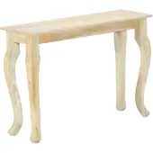 vidaXL Consoletafel 110x35x77 cm Massief mangohout