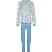 Pastunette Pyjama 'Soft Paisley' blauw