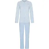 Pastunette Pyjama 'Soft Paisley' blauw / offwhite