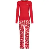 Rebelle Pyjama 'Endless Love' rood