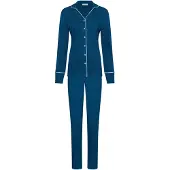 Pastunette Pyjama 'Premium - Blue Mirage' blauw / donkerblauw