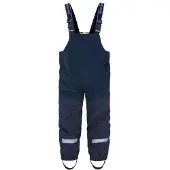 Didriksons - Kid's Foxen Bib Pant - Regenbroek 120, blauw