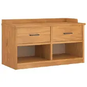 vidaXL Gangbankje SANDNES 87x40x50 cm massief grenenhout