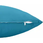 vidaXL Kussensloop 2 st HEERLEN Lichtblauw 50 x 80 cm Polyester