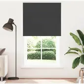 vidaXL Verduisteringsgordijn, zwart, 120x230 cm, stofbreedte 116,6 cm