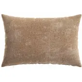 vidaXL Kussensloop 6 st HEERLEN Bruin 30 x 50 cm Chenille Stof