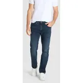 MAC 5-pocket spijkerbroek donkerblauw