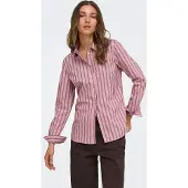 JDY Blouse donkerlila / oudroze / wit