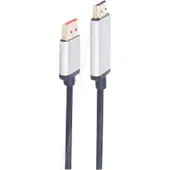 Shiverpeaks Audio/ Video DisplayPort 1.4 / HDMI Kabel, vergoldete Kontakte, 5m