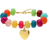 Lucardi Armband gemengde kleuren