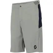SCOTT - Mountainbike kleding - Vertic LT W/Pad Shorts M Spray Grey Dark Blue voor Heren - Maat M - Grijs