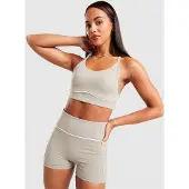 Trailberg Drift Strappy Sports Bra, beige