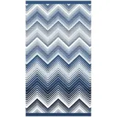 Missoni Handdoek Marea Blue White (70 x 40 cm)