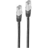 Shiverpeaks Patchkabel cat 6 S/FTP PIMF Halogenfrei sw 10m