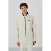 Tommy Life Heren Sweatshirt en Broek Set met Ritskraag