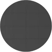 vidaXL Zwembadbodemmat, 16 stuks, Ø 235 cm, rond, EVA-schuim, zwart