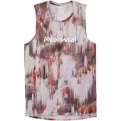 Nnormal Race 02 mouwloos bruin wit, Maat L