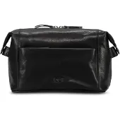 Jost Glasgow Toilettas Leder 24 cm zwart