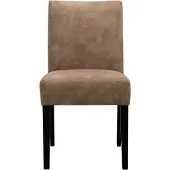 Pronto Wonen Eetkamerstoel Avanza - Beige - Velvet - 4 Poten -