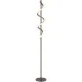 Globo Vloerlamp Spiro Brons Met Zand Bruin