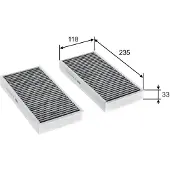 Valeo 715811 Interieurfilter