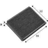 Valeo 698877 Interieurfilter