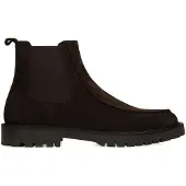 Manfield Bruine suède chelsea boots | Maat 42