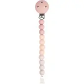 Nattou Silicone Speenkoord - Fopspeenketting - 21 cm - Gradiënt Roze