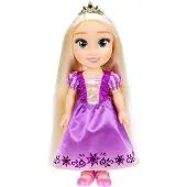 JAKKS Pacific Disney Prinses Rapunzel, magische pop met lichteffecten, modepop, geschikt voor meisjes en jongens, vanaf 3 jaar, met meerkleurige lichteffecten