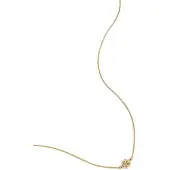Yehwang Minimalistische ketting met klavertje