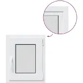 vidaXL Kelderraam RISOR 40 x 55 cm PVC en Glas