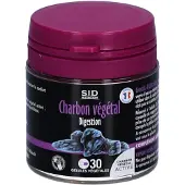 S.I.D NUTRITION Spijsvertering Houtskool 30 Capsules