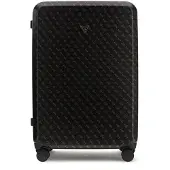 GUESS trolley Latona 28 In 8-Wheeler Exp Brown Logo donkerbruin 76cm