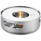 GEFU Theewarmer Theelicht T-Prep Zilver