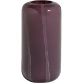 Woood glazen vaas 40x20x20 cm - paars