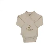 Petit villain Romper Zand Ik hartje mama