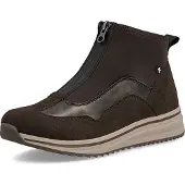 Rieker dames enkellaarsjes L5851-25 bruin – extra breed