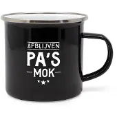 Miko Mok - Lekker stoer - Pa's mok - Metaal