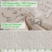 ANRO Tafelkleed Kleurrijke bloemen Meerkleurig 180x140cm Met sierband Afwasbaar Waterafstotend