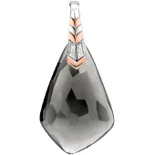 Ti sento Dames Hanger - 925 zilver - Grijsblauw - 6793GB