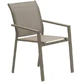 Hespéride Stapelbare tuinstoel van aluminium ESSENTIA