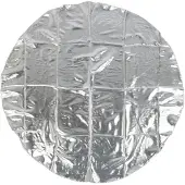 2lif X-mastree cloth tafetta zilver rond 120 cm