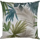 2lif Banjol Flower Print Outdoor kussen blauw 45x45cm