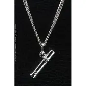 MOOYE ® - Collectie Zilveren Bootsmanfluit ketting hanger