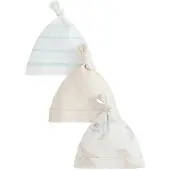 Next - Jongens - Set van 3 babymutsjes met strikjes - Crème